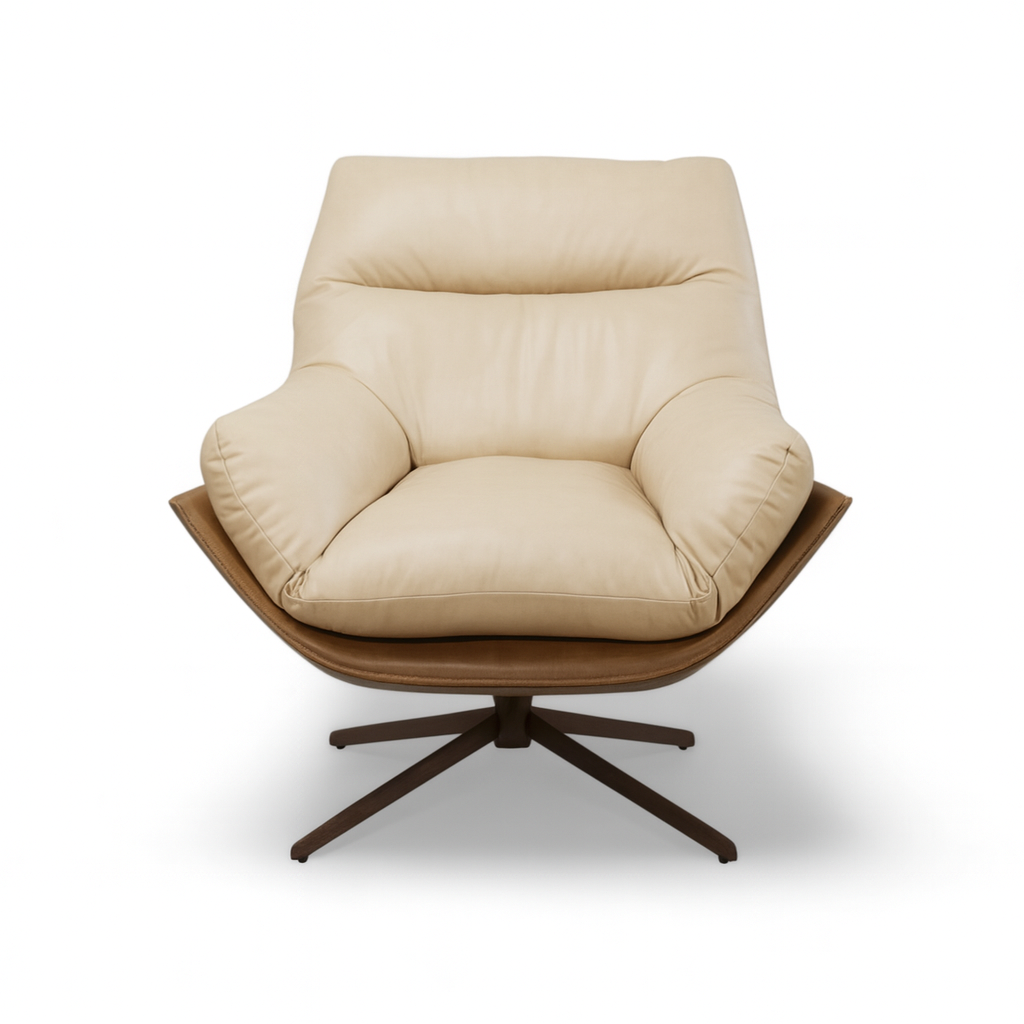 Ergonomic Swivel Lounge Chair